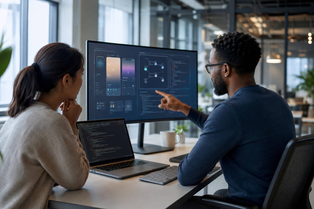 Vibe coding in webdesign